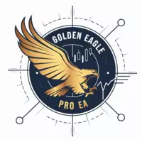 логотип советника Golden Eagle Pro EA с изображением орла и графика